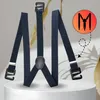 Elastische, breite, marineblaue, robuste Herren-Hosenträger Produktbild-Vorschau 5