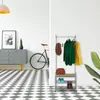 Relaxdays Garderobe mit Schuhablage & Sitzbank, Metall, Produktbild-Vorschau 2