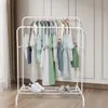 Kleiderständer mit 2 Kleiderstangen Garderobenständer Produktbild-Vorschau 5