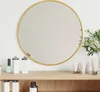 vidaXL Wandspiegel Golden Ø 40 cm Rund Produktbild-Vorschau 8