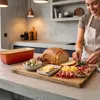 osoltus Brotback Kastenform Set  Gusseisen Topf 29cm 2,6 Produktbild-Vorschau 2