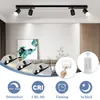 ZMH Black Ceiling Spotlight 4 Flames Ceiling Light Dimmable Voir les images du produit 2