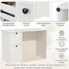 A collage of close-up shots and a main image of a white desk. Anteprima dell’immagine prodotto