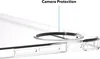 A close-up view of a clear phone case, highlighting camera protection. Anteprima dell’immagine prodotto