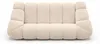 Kaiser Möbel Sofa 3-Sitzer modular, Veloursstoff Bluvel, Produktbild-Vorschau 3