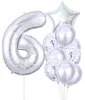 Luftballons-Set in Silber-Elegante Dekorationen-Vielseitige Produktbild-Vorschau 3