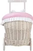 LUNA Puppenwagen aus Weide 48X28 H26/47 CM Produktbild-Vorschau 5