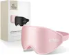 A pink sleep mask and its packaging are displayed against a white background. Náhľad obrázku produktu
