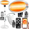 Promiennik podczerwieni KESSER® 2000W obrotowy i z Podgląd zdjęcia produktu 1