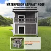 SucceBuy Outdoor-Katzenhaus, wetterfest, Unterschlupf für Produktbild-Vorschau 3