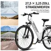 E-Bike Cityrad 250W 44N·m 468Wh 110km 13Ah 27,8kg Shimano Produktbild-Vorschau 7