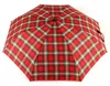 Knirps ombrello tascabile ombrello Topmatic SL Check Red Anteprima dell’immagine prodotto 1