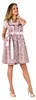 Dirndl vieux rose taupe avec tablier en dentelle, taille : Voir les images du produit 4