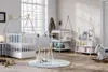 Buche Kinderbett Teepee 120x60 cm weiß Produktbild-Vorschau 2