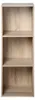 CALICOSY - Etagère de rangement contemporaine 3 cases Voir les images du produit 1