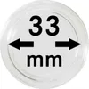 Lindner 2250033P Münzkapseln 33 mm-10er Pack Produktbild-Vorschau 2