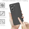 A hand holding a black smartphone case, with icons and text describing its features. Anteprima dell’immagine prodotto