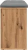 Schuhbank Artisan-Eiche 102x32x50 cm Holzwerkstoff Produktbild-Vorschau 5
