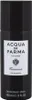 A black spray can of deodorant with a white label. Produktbild-Vorschau