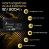 Extralink AGM 12V 200Ah Solarbatterie Solar Batterie Produktbild-Vorschau 4