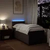 Möbel Boxspringbett mit Matratze Dunkelbraun 90x200 cm Produktbild-Vorschau 5