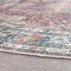 In- & Outdoor Teppich Rund - Kairo Medaillon Bordeaux Produktbild-Vorschau 6