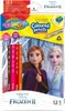 Kredki trójkątne 13 kolorów Temperówka Frozen II Colorino Podgląd zdjęcia produktu 2