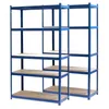 Wiltec sada 2x těžkých regálů 100x60x200cm, 200kg/úroveň, Náhled obrázku produktu 3