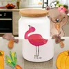 Mr. & Mrs. Panda behälter Flamingo Stolz - Weiß - Geschenk, Produktbild-Vorschau 4