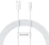 Kabel USB zu USB-C Baseus Superior 100W 2m (weiß) Produktbild-Vorschau 2