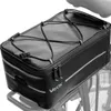 A black bicycle bag is shown on a bicycle rack. Anteprima dell’immagine prodotto