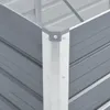 vidaXL Podwyższone łóżko ogrodowe Stal ocynkowana 100x40x77 Podgląd zdjęcia produktu 5