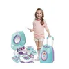 Frisiertisch Kinder Schminkkoffer, Rollkoffer mit Zubehör & Produktbild-Vorschau 4