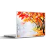 MuchoWow® Laptop Aufkleber Sticker Cover Gemälde - Herbst - Produktbild-Vorschau 1