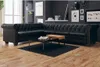 vidaXL Canapé d'angle Chesterfield 6 places en similicuir Voir les images du produit 2