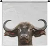 MuchoWow® Wandteppich Wandbehang Büffel - Wasserbüffel - Produktbild-Vorschau 1