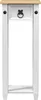 vidaXL Plantenstandaard, wit, 30 x 30 x 73 cm, massief Productafbeelding-voorbeeld 4