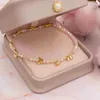 Vintageparts Röhrenperlen geschliffen Messing 18k Gold Produktbild-Vorschau 2