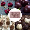 Extra große 5-fach-Halbkugel-Silikonform, 3 Packungen Produktbild-Vorschau 7