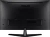 The back of a black ASUS monitor on a black background. Produktbild-Vorschau