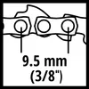 Einhell Kettensägen-Zubehör Kette 40cm 1,3 57T 3/8 (PJ) Produktbild-Vorschau 4