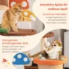 COSTWAY Drapak 4 w 1 146 cm, wielowarstwowe drzewko dla Podgląd zdjęcia produktu 5