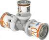 Uponor T-Stück S-Press PLUS reduziert aus Messing, verzinnt Anteprima dell’immagine prodotto 1