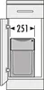 Hailo Terzett graphit,1x15+2x7 Liter Produktbild-Vorschau 15