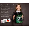 Zeugnismappe, Dokumentenmappe, Ordner A4, Fußball Splash Produktbild-Vorschau 5
