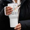 Mr. & Mrs. Panda Thermobecher Pinguin Pommes - Weiß - Produktbild-Vorschau 2
