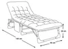 Opvouwbaar campingbed met verstelbare hoofdkussen, met twee Productafbeelding-voorbeeld 7