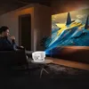 Mini projecteur portable, Android 14, WiFi, 360°, Full HD Voir les images du produit 2
