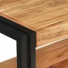 vidaXL Stolik 90x30x75 cm z litego drewna akacjowego Podgląd zdjęcia produktu 3