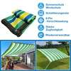 Sonnensegel 4x4 m, Schattierungsnetz mit ösen 4x4m wärme- Produktbild-Vorschau 4